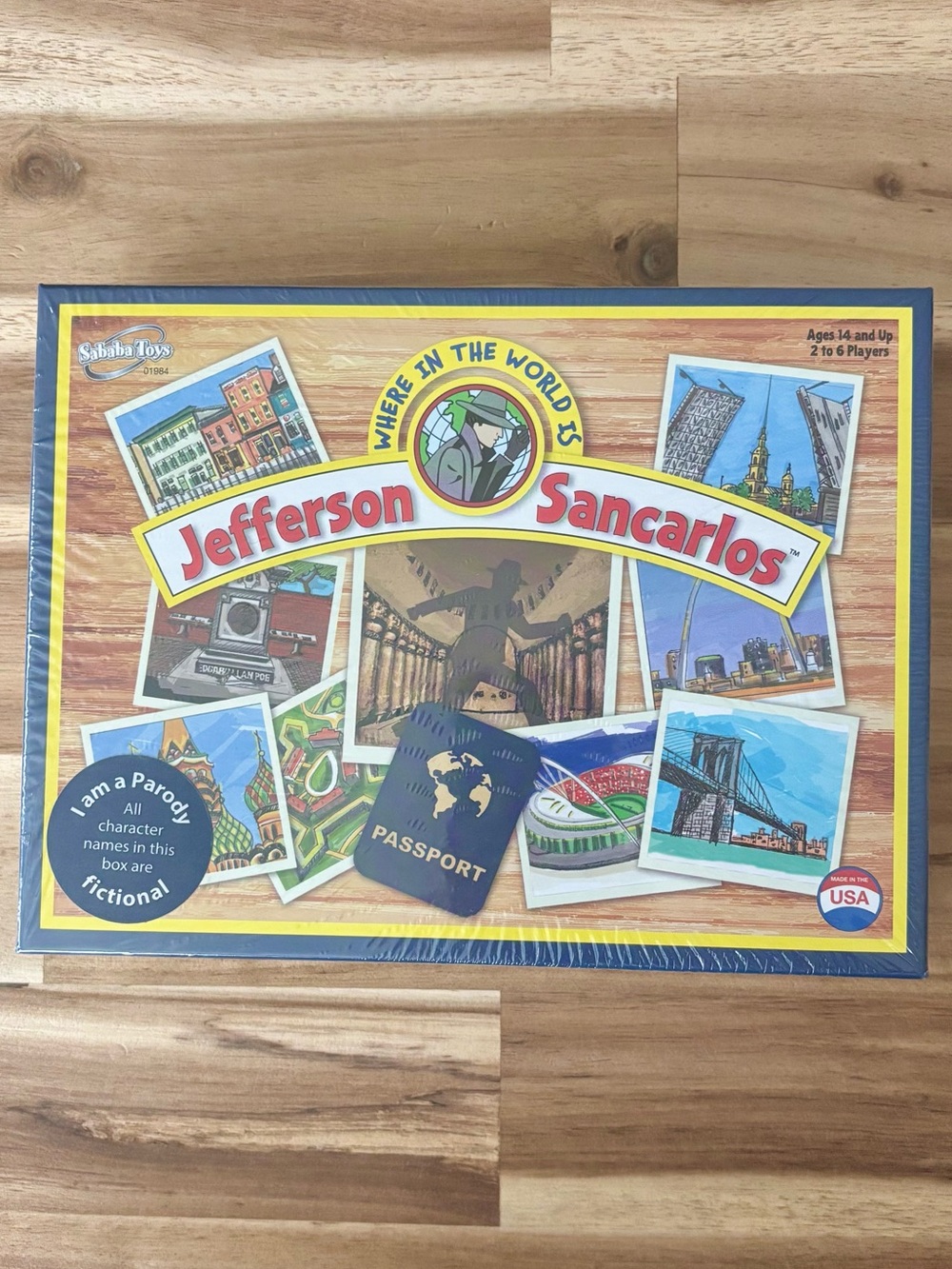 Where in the World is Jefferson Sancarlos Parody Game
